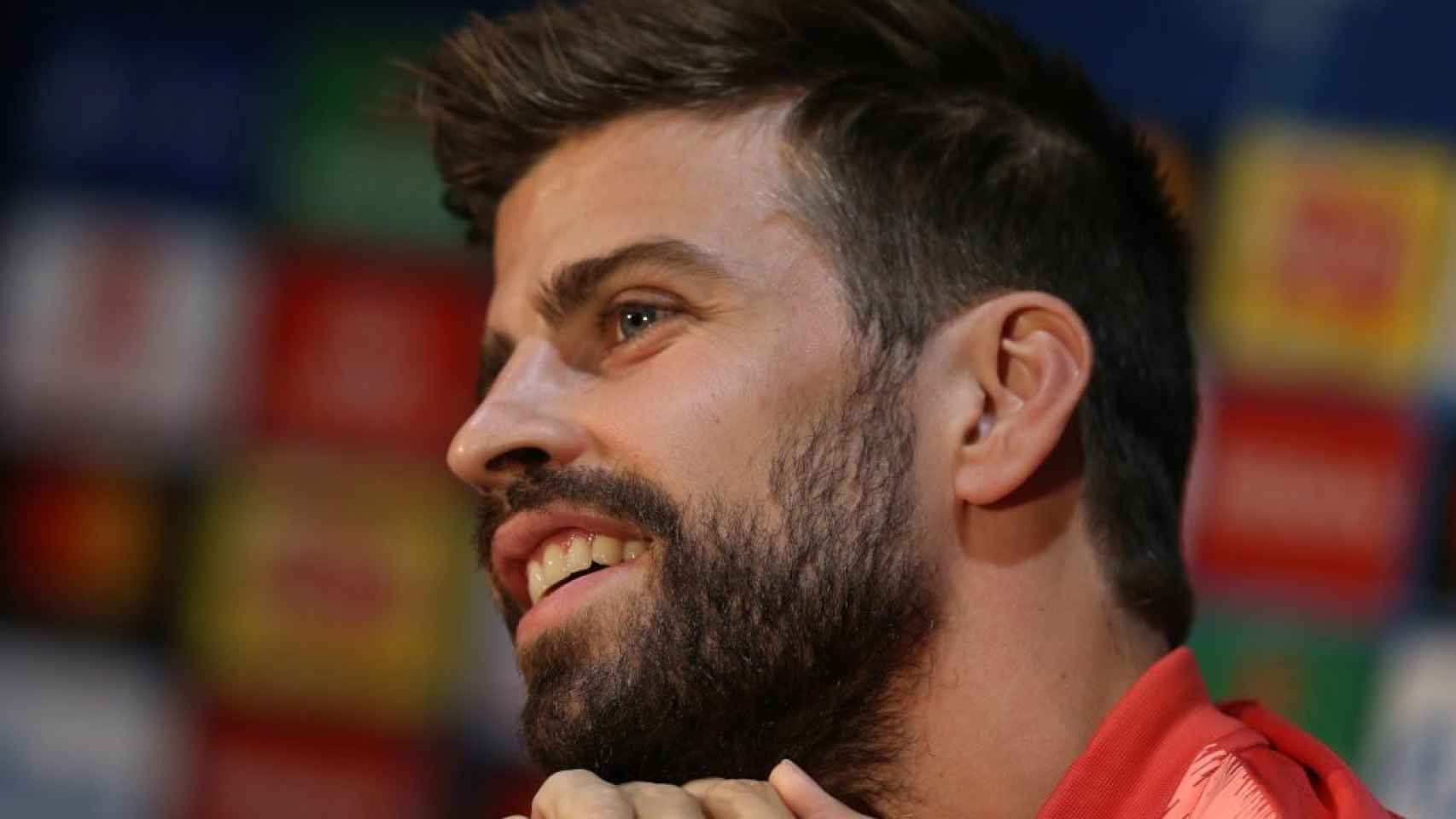 Piqué en rueda de prensa/ EFE