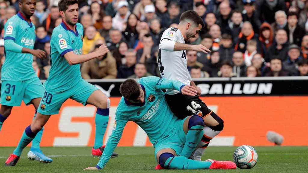 Gerard Piqué, titular indiscutible en defensa / EFE