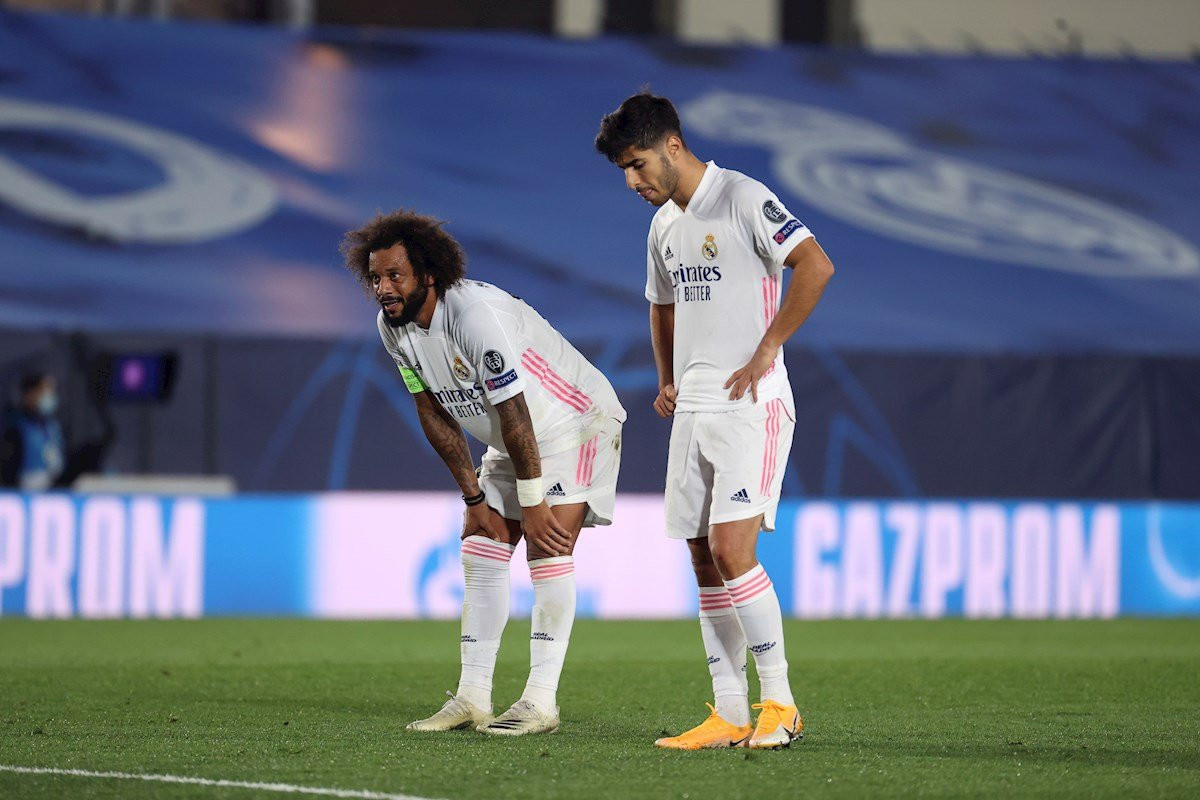 Marcelo y Asensio en el partido contra el Shakthar EFE