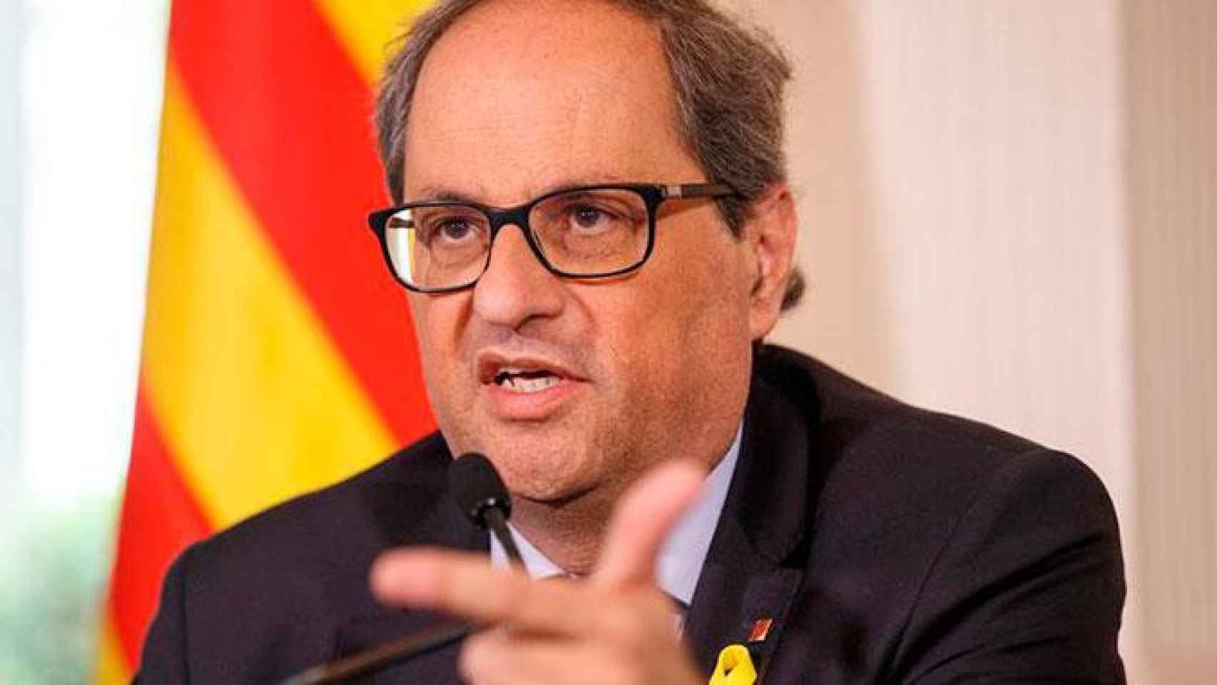 El presidente de la Generalitat, Quim Torra / EFE