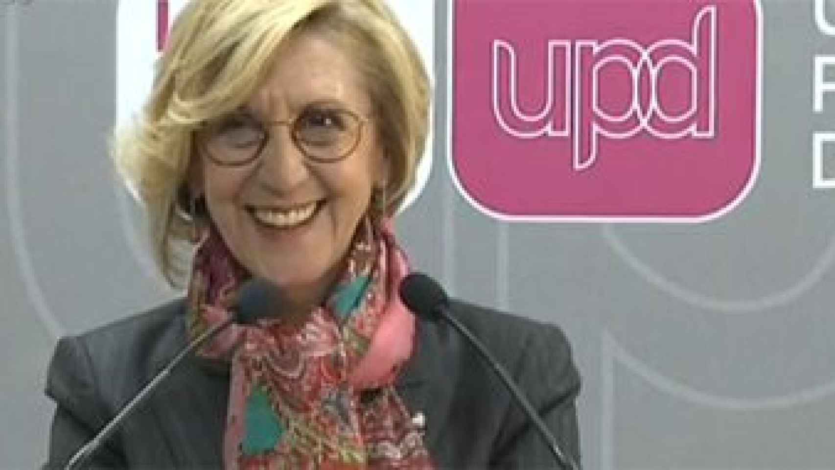 La líder de UPyD, Rosa Díez.