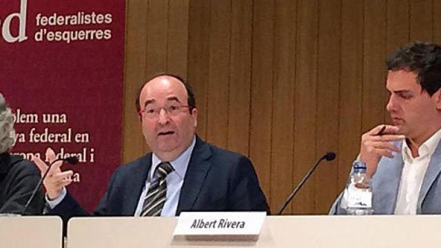 Miquel Iceta y Albert Rivera