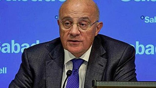 El presidente de Banco Sabadell, Josep Oliu