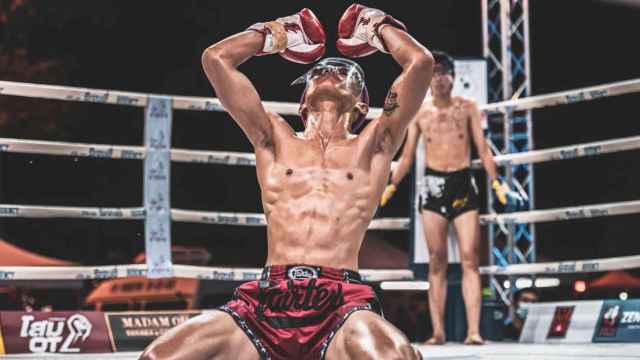 Imagen de una pelea de boxeo tailandés / Pexels