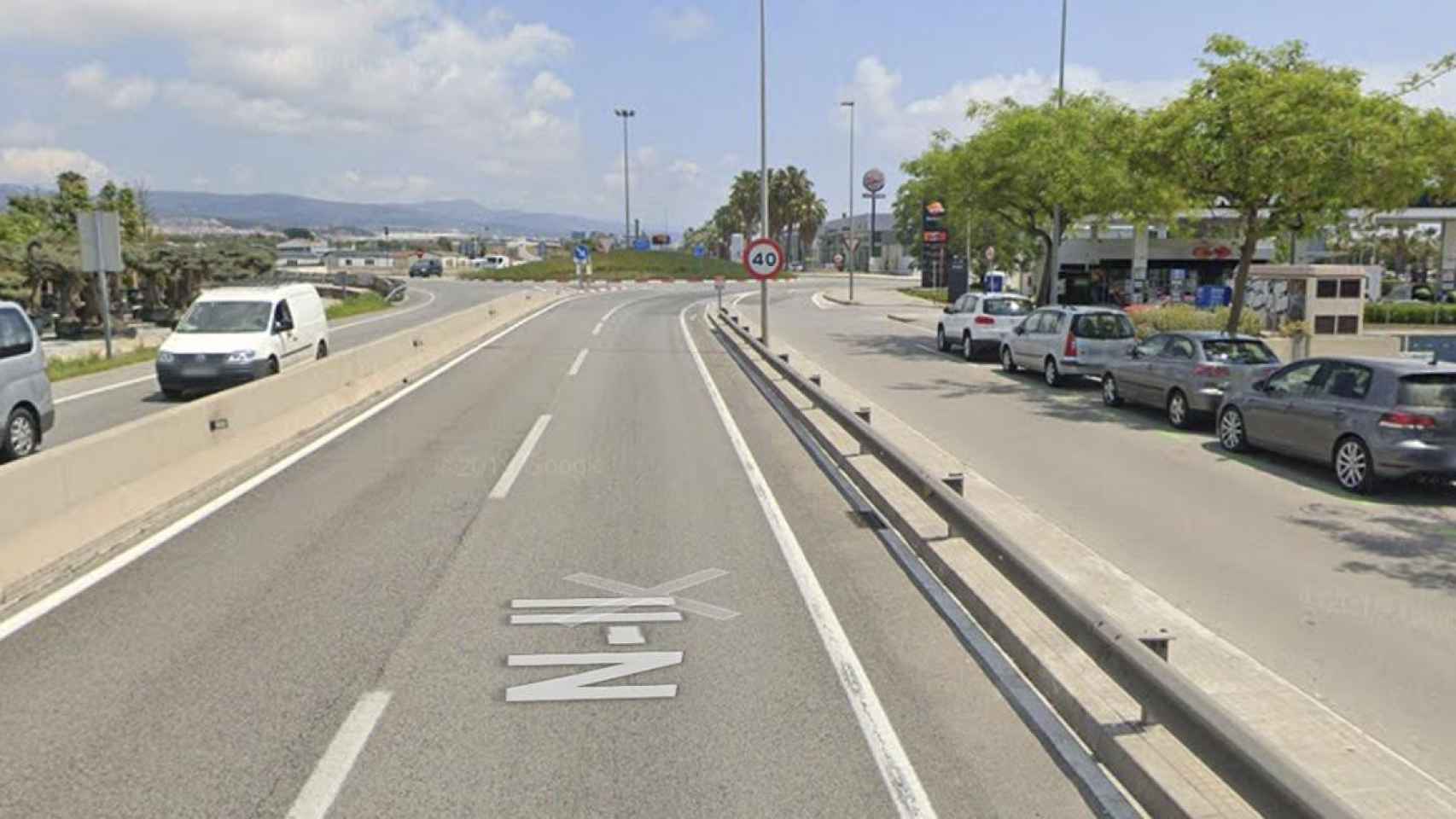 Punto kilométrico en el que se ha producido el accidente que ha acabado con la vida de un motorista / MAPS