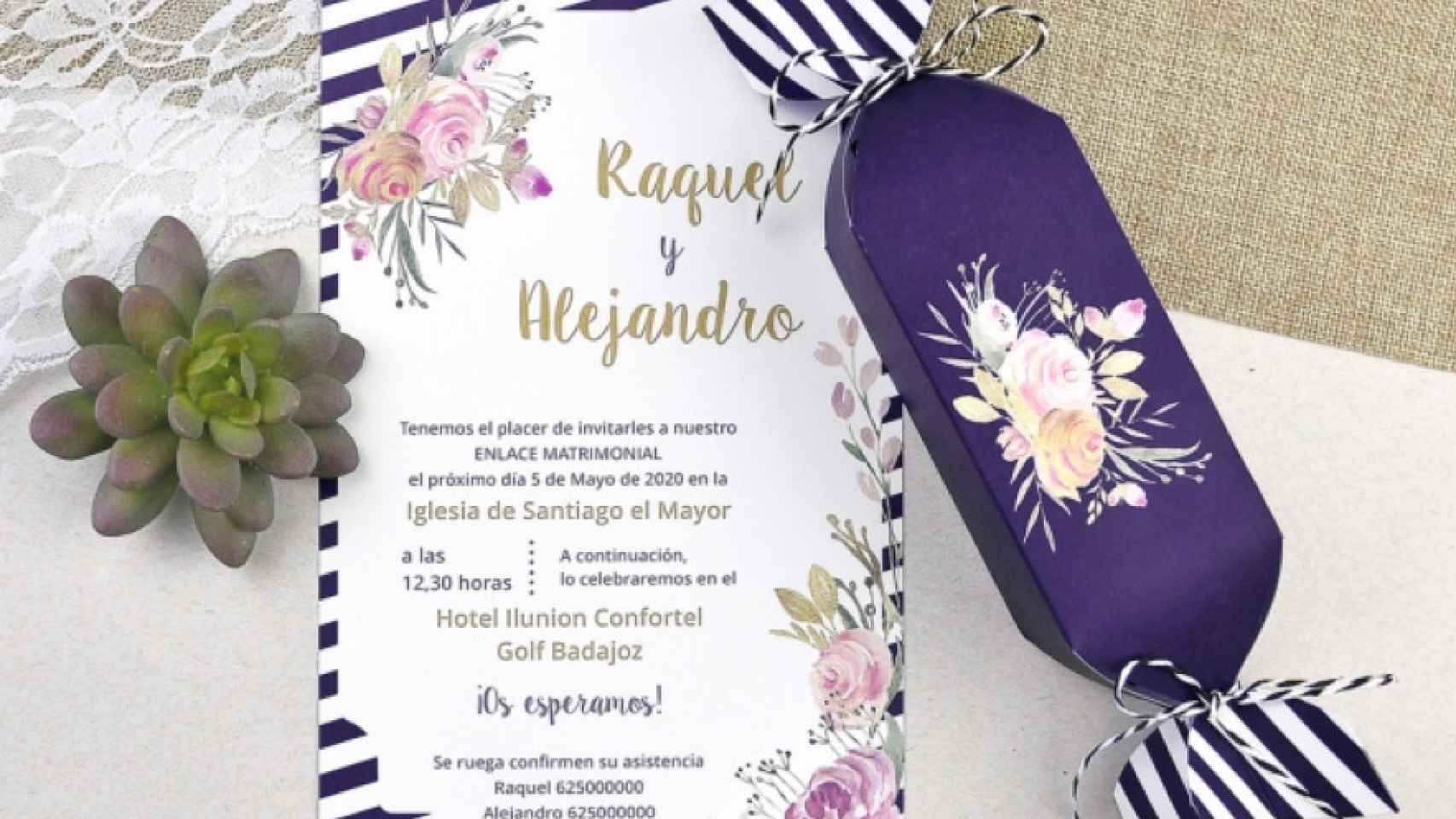 Invitación boda