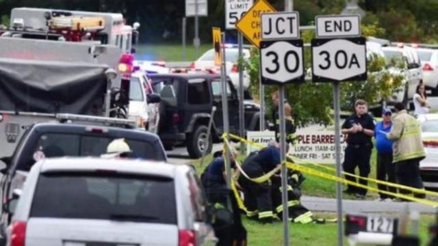 Accidente con atropello múltiple en Nueva York