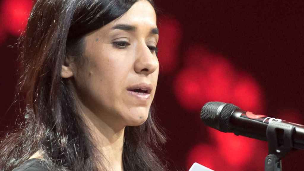 Nadia Murad, ganadora del premio Nobel de la Paz de 2018