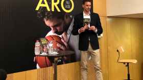 Una foto de Pau Gasol en la presentación de su libro 'Bajo el aro' / CG