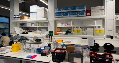 Laboratorio de Aptadel Therapeutics en el Parc Cientific / Luis Miguel Añón (CG)