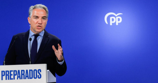El coordinador general del PP, Elías Bendodo / EFE