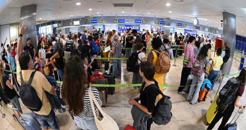 Huelga en Ryanair / EFE (Fernando Villar)