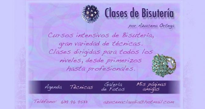 Página principal de Taller de bisutería Azucena Ortega / AZUCENA ORTEGA