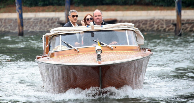 george clooney venecia