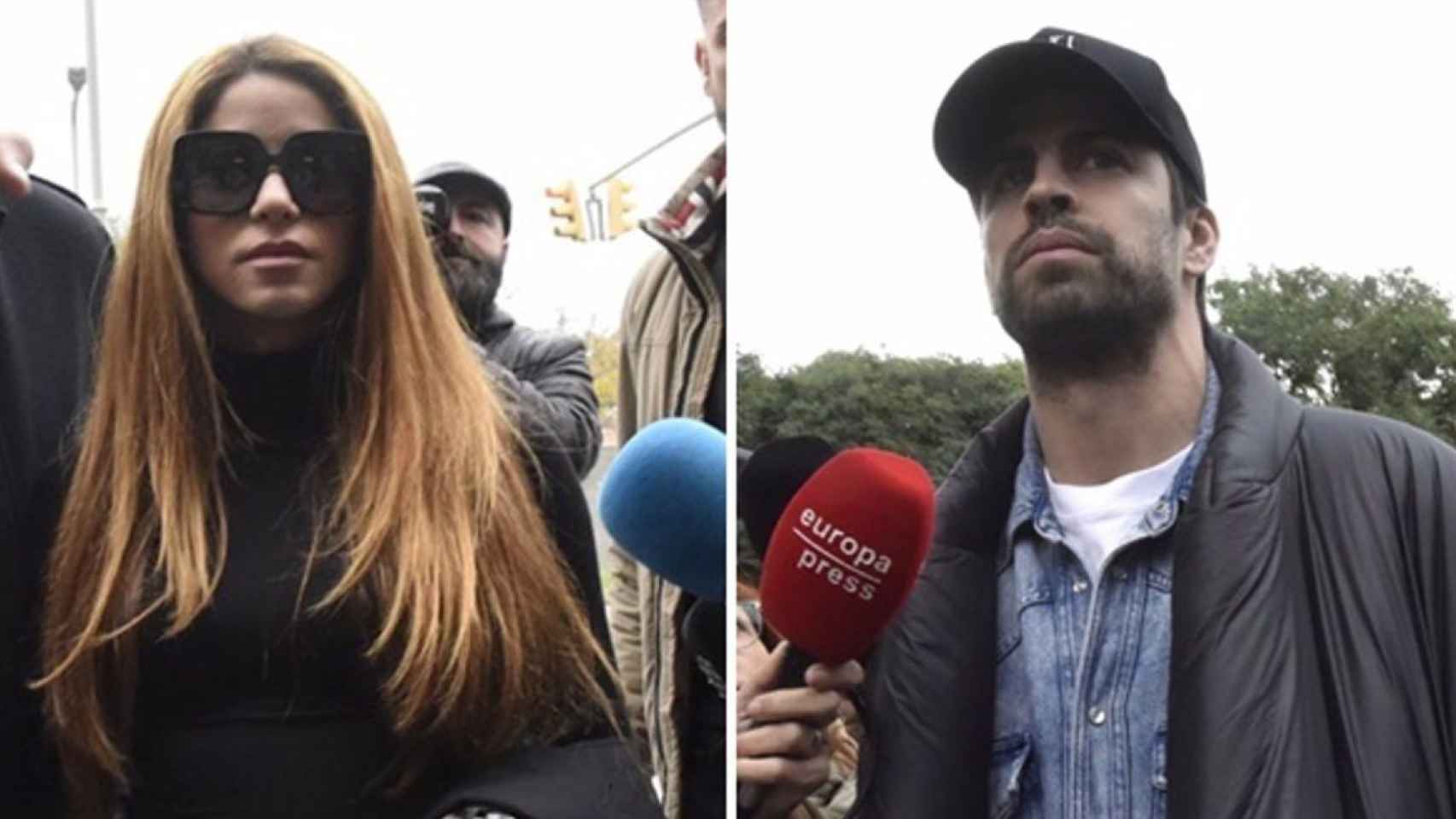 Shakira y Gerard Piqué ratifican el acuerdo de su separación en Barcelona / EP