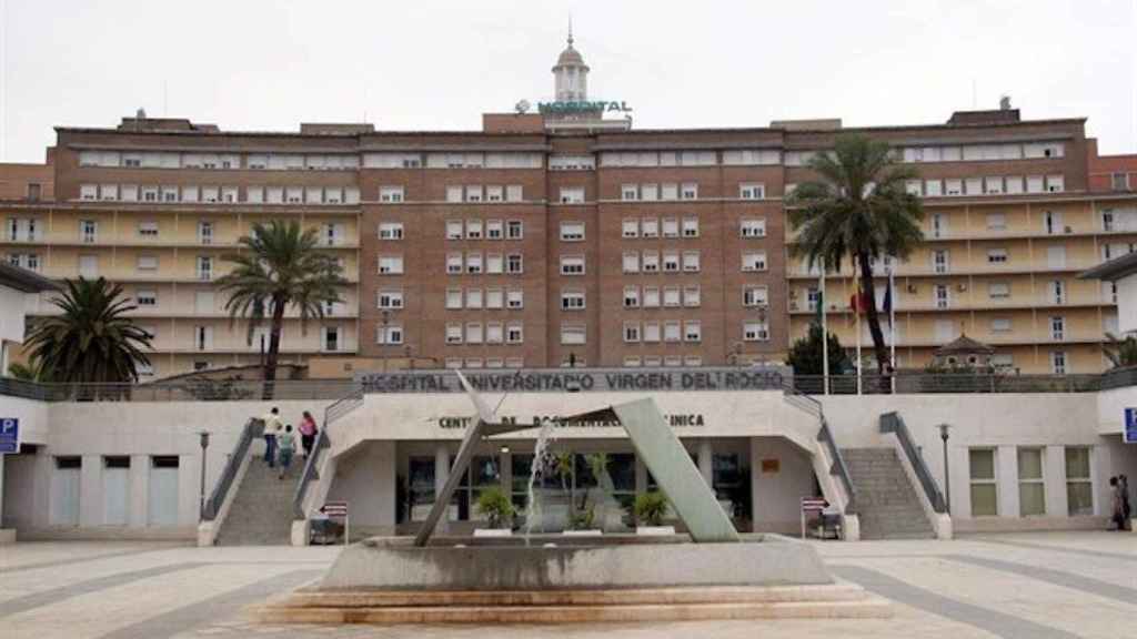 Una foto del Hospital donde ha sido trasladado el herido finalmente fallecido