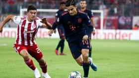 Coutinho durante el partido del Bayern de Múnich frente al Olympiakos / EFE