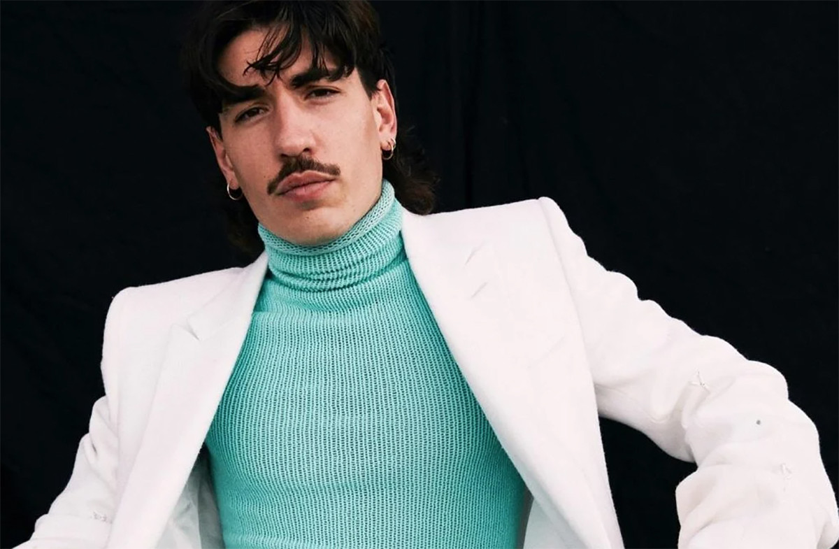 Héctor Bellerín, posando como modelo en una imagen de archivo / REDES