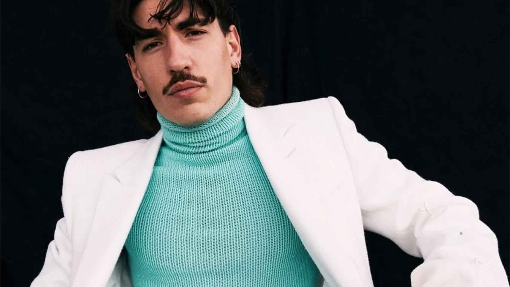 Héctor Bellerín, posando como modelo en una imagen de archivo / REDES