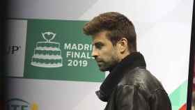 Gerard Piqué durante la Copa Davis de Madrid 2019 / EFE