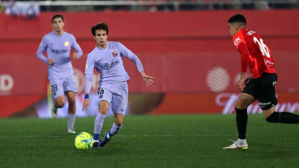 Riqui Puig fue titular en Mallorca y jugó los 90 minutos / FCB