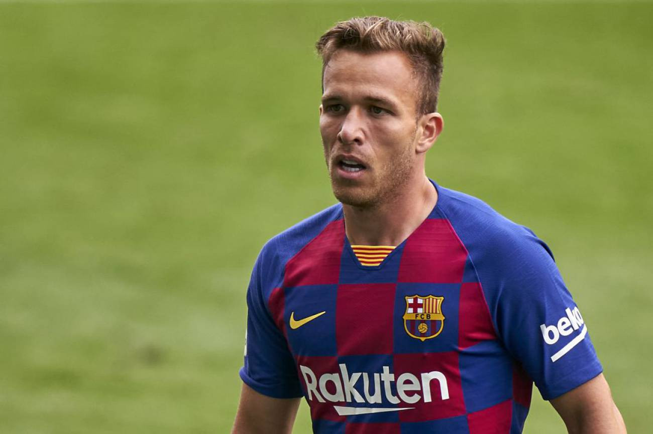 Arthur, en un partido con el Barça | EFE