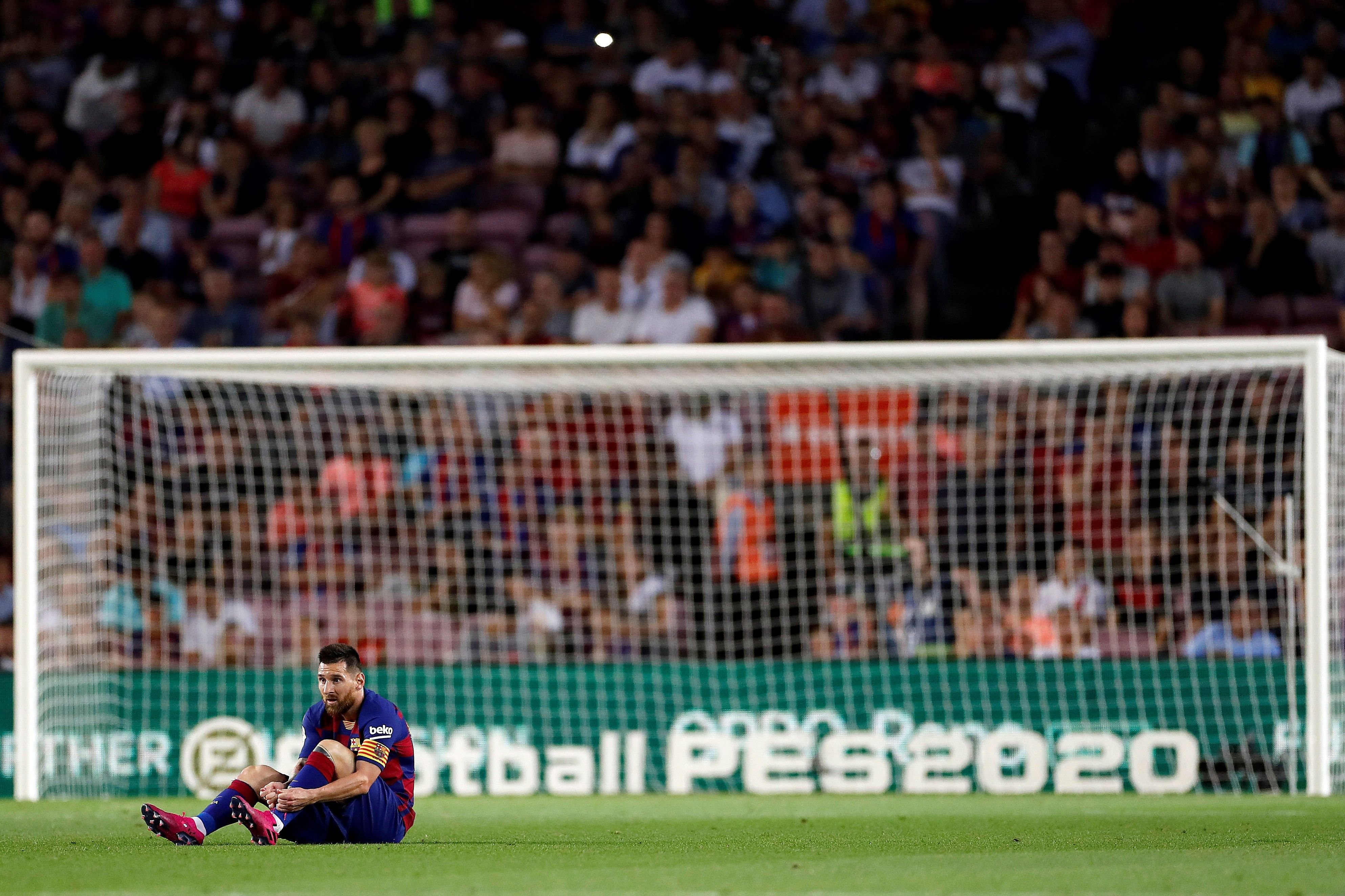 Una foto de Leo Messi durante el Barça - Villarreal / EFE