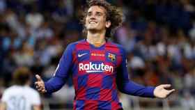 Antoine Griezmann en un partido con el Barça / EFE