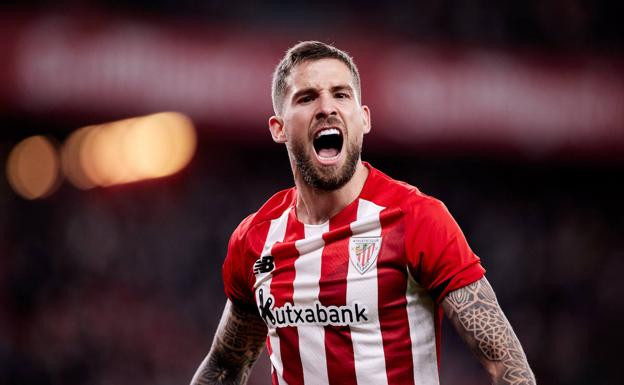 Iñigo Martínez celebra un gol con el Athletic Club / REDES