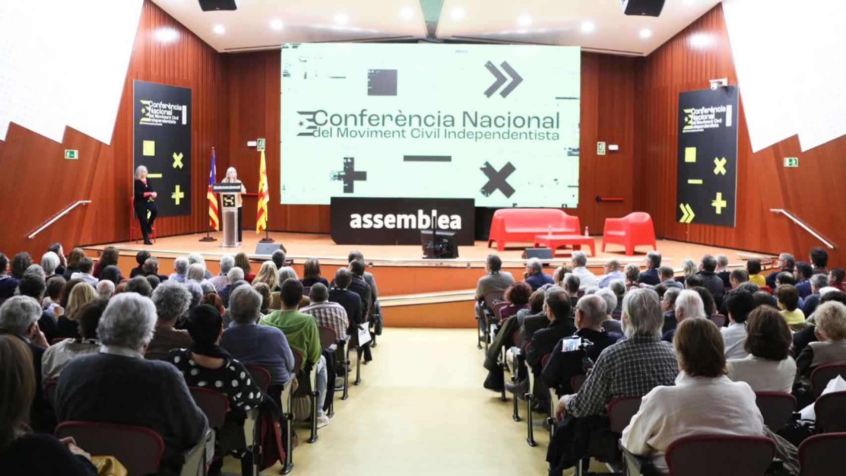 Imagen de la Conferencia del Movimiento Civil e Independentista de la ANC / Cedida