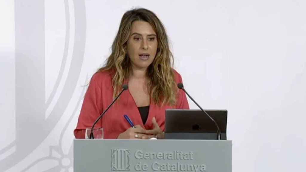 La portavoz del Govern, Patrícia Plaja, utiliza un informe del Parlamento Europeo para victimizarse sobre el 'caso Pegasus'