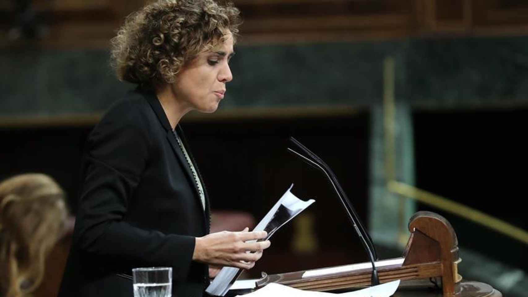 La portavoz del PP, Dolors Montserrat, en el Congreso de los diputados / EFE