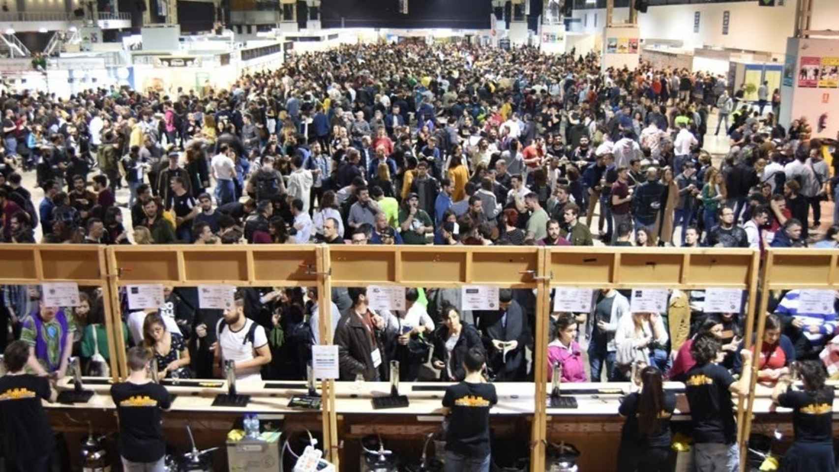 Imagen de archivo del Barcelona Beer Festival, uno de los planes de este fin de semana / EP