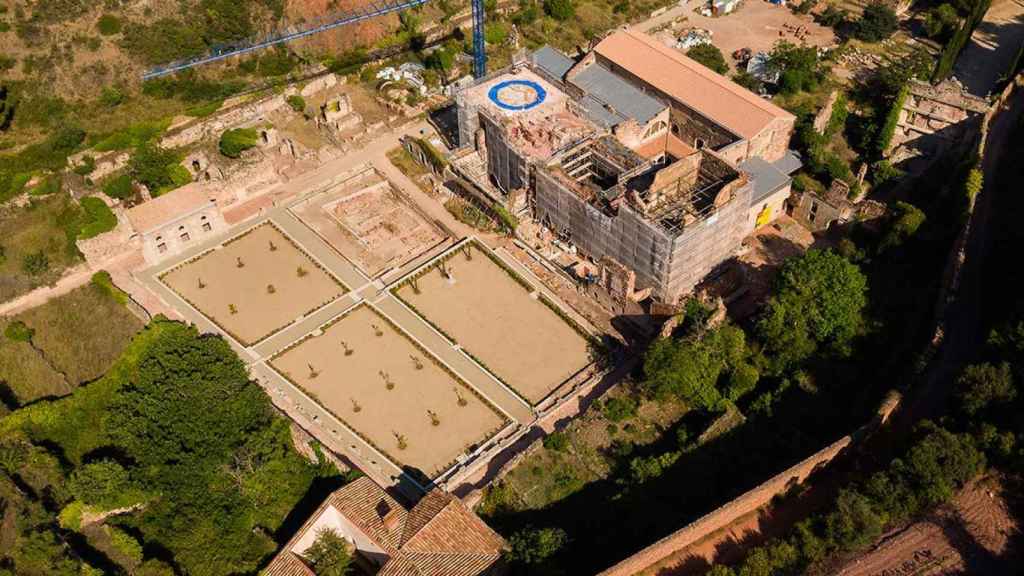 Claustro mayor de la Cartuja de Escaladei / GENERALITAT