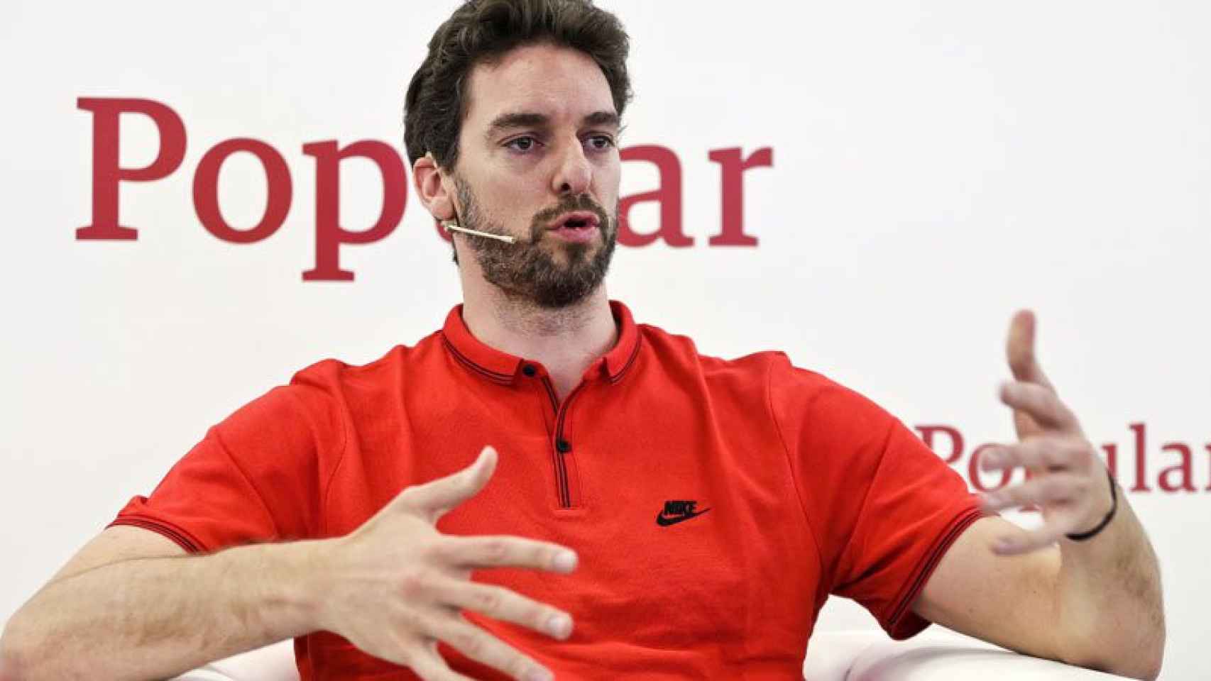 Pau Gasol, jugador de la selección española de baloncesto.