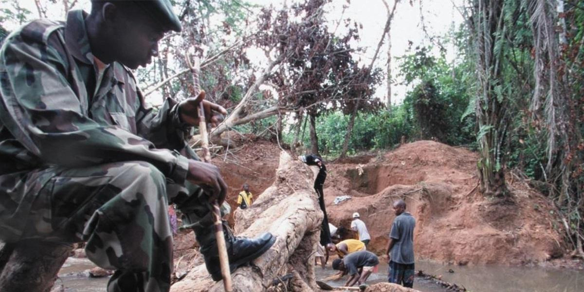 Extracción de coltán en el Congo / CÁRITAS