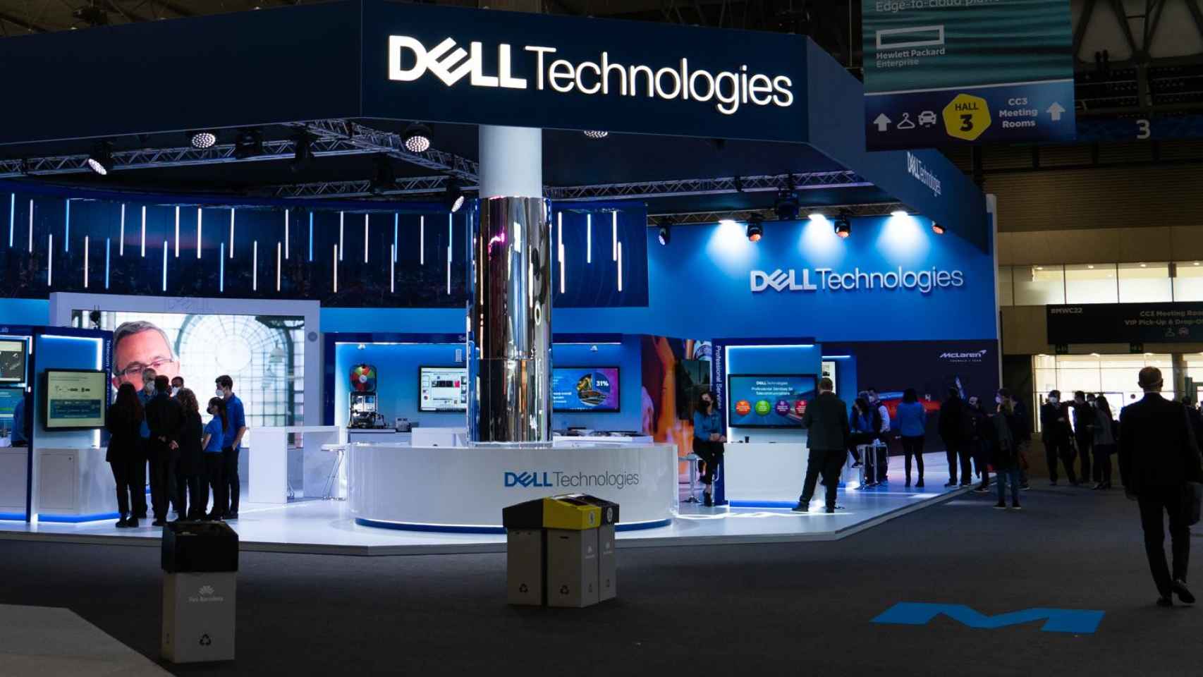 Stand de Dell en el Mobile World Congress / LUIS MIGUEL AÑÓN (CG)