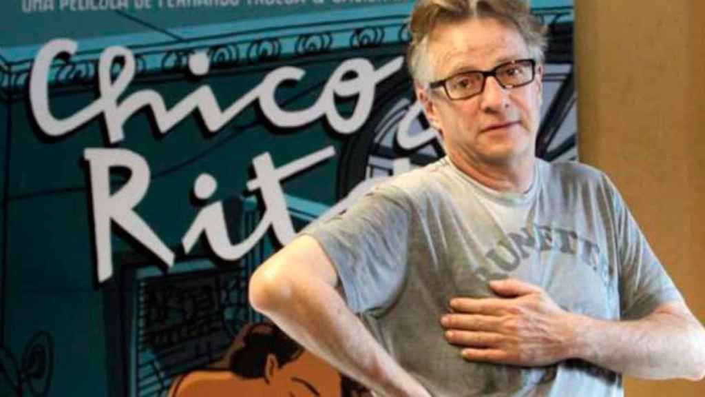 Javier Mariscal durante la promoción de 'Chico y Rita' su última gran creación.