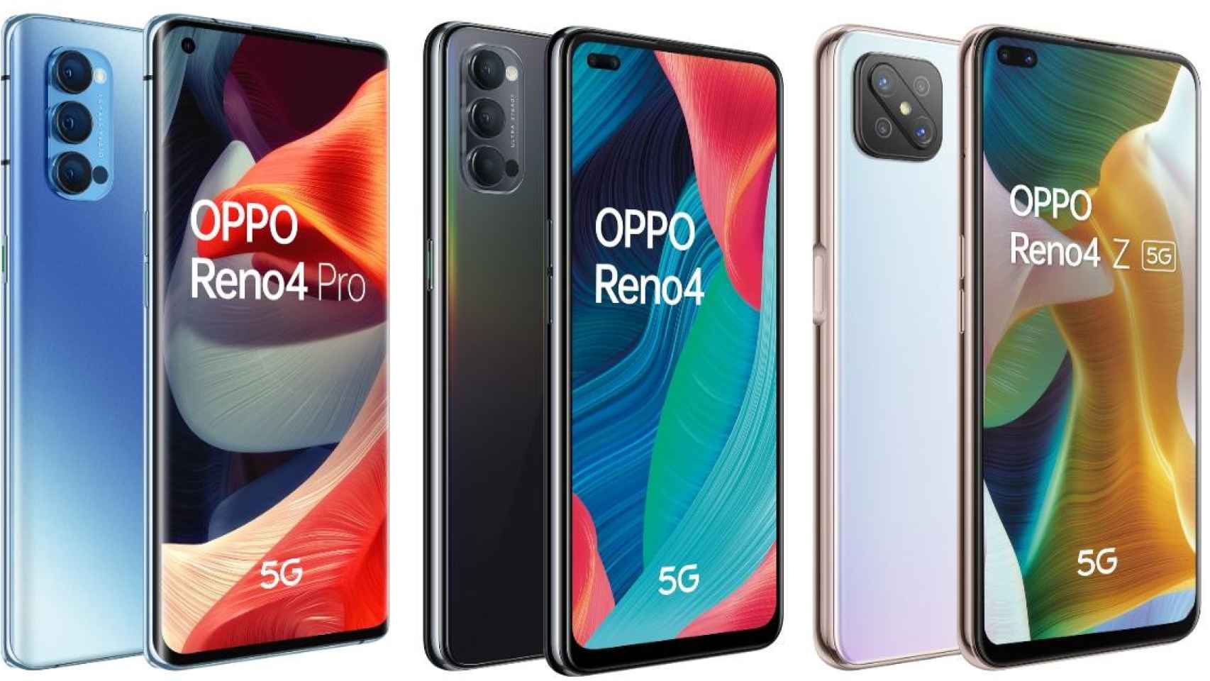 La serie de teléfonos Oppo Reno 4