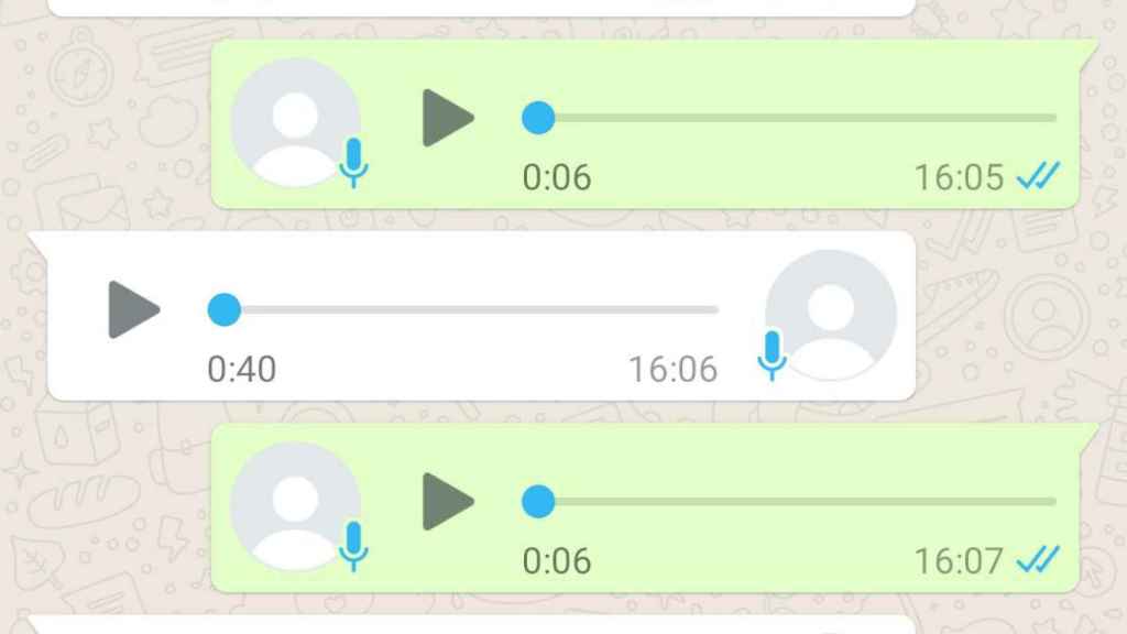 Audios de WhatsApp / CG