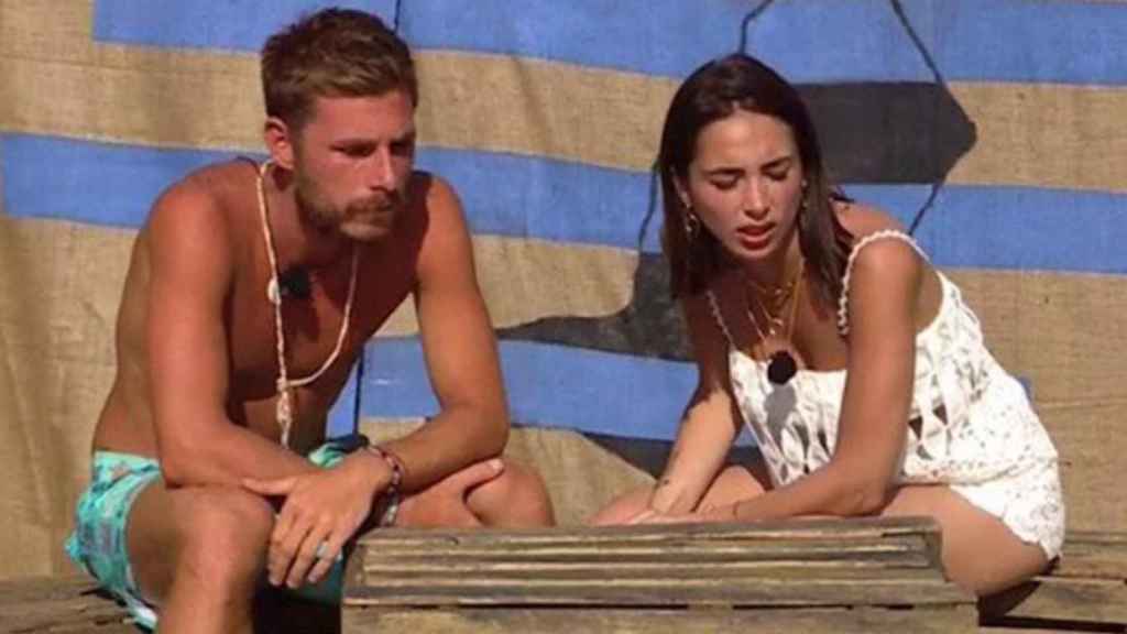 Tom Brusse y Sandra Pica en 'Supervivientes' / EP