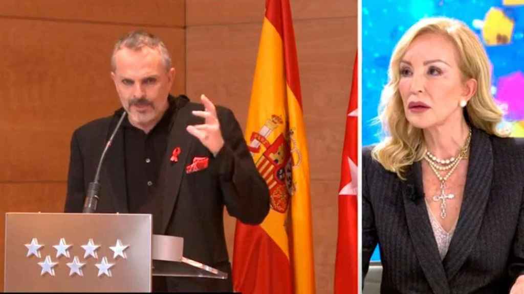 Carmen Lomana se posiciona a favor de Miguel Bosé TELECINCO