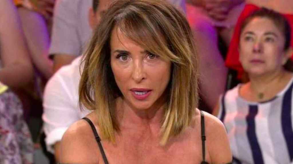 María Patiño se enfada al pensarse que unas mascarillas usan su imagen / MEDIASET