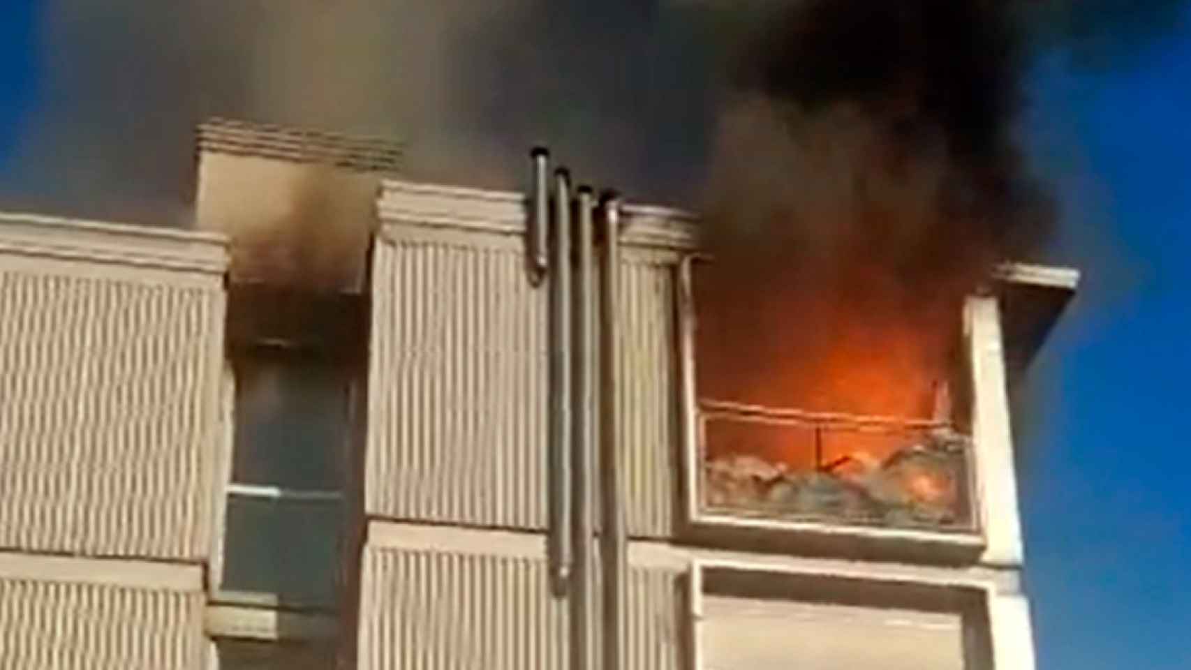 Imagen de archivo de un piso incendiado / EP