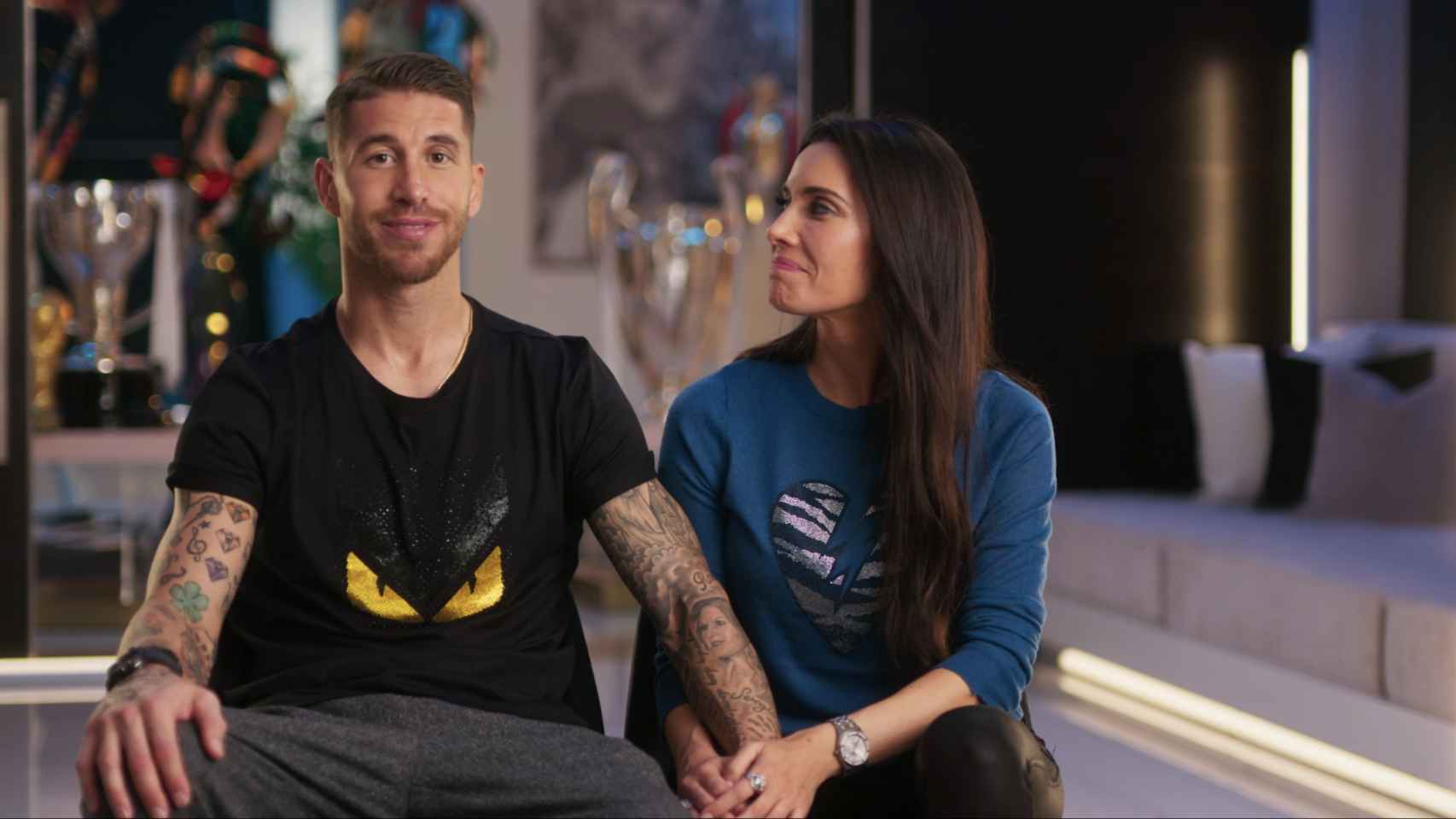 Sergio Ramos y Pilar Rubio abren las puertas de su casa en su documental