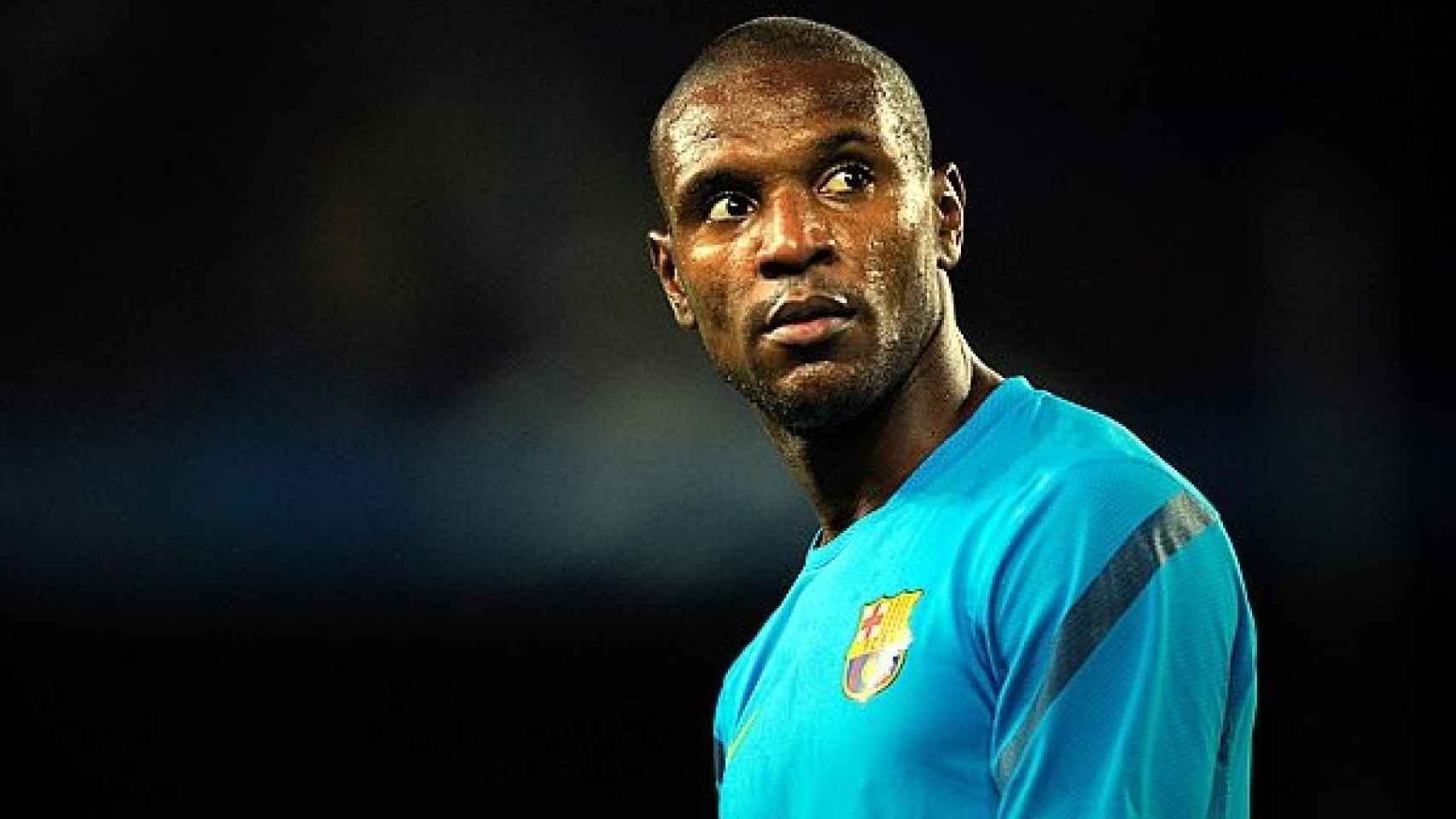 Eric Abidal, durante su etapa como jugador del Barça / EFE