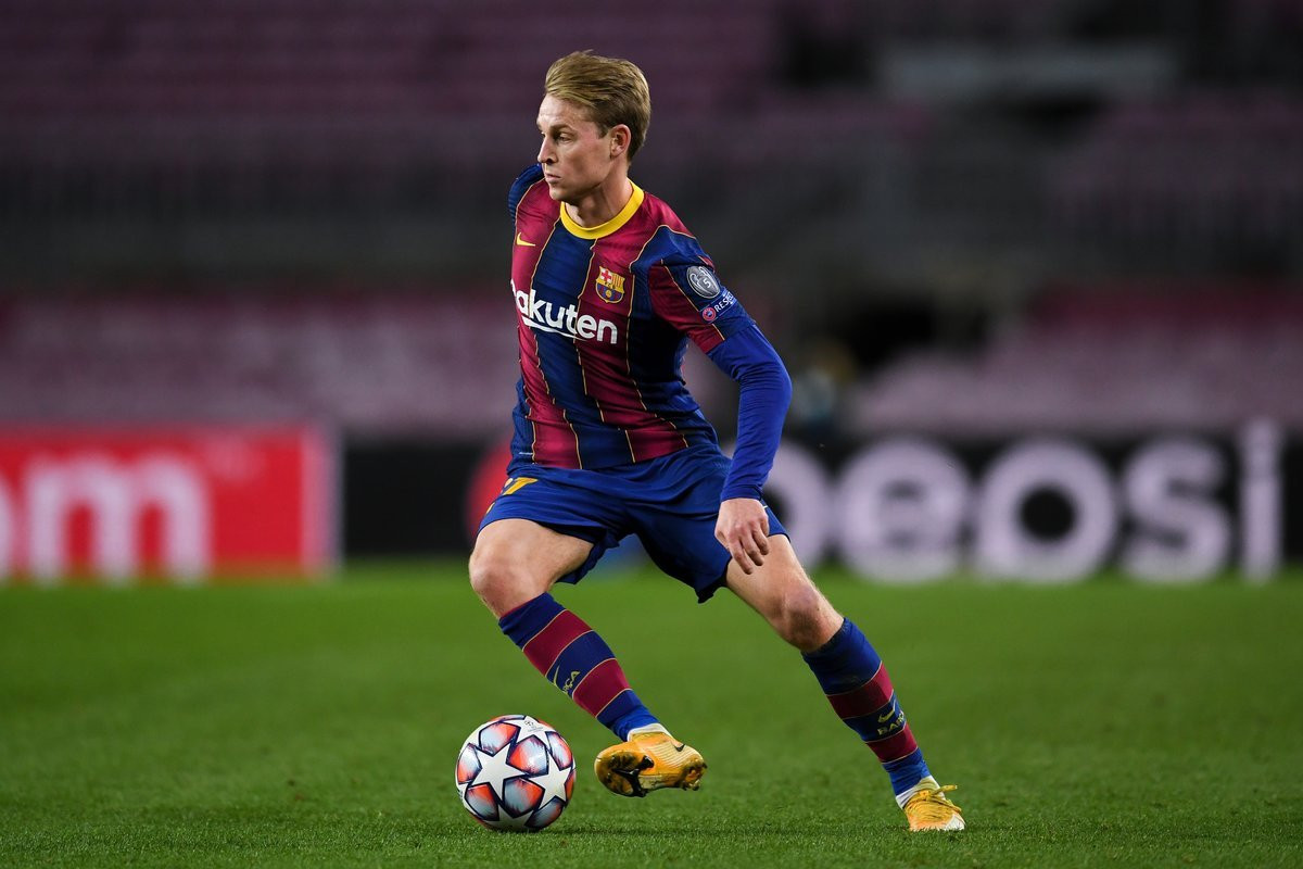 De Jong, en un partido con el Barça | EFE