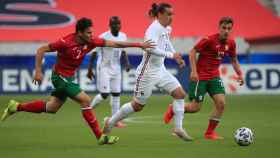 Antoine Griezmann en el partido contra Portugal / EFE