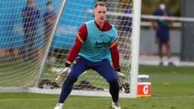 Marc André Ter Stegen en un entrenamiento / FCB