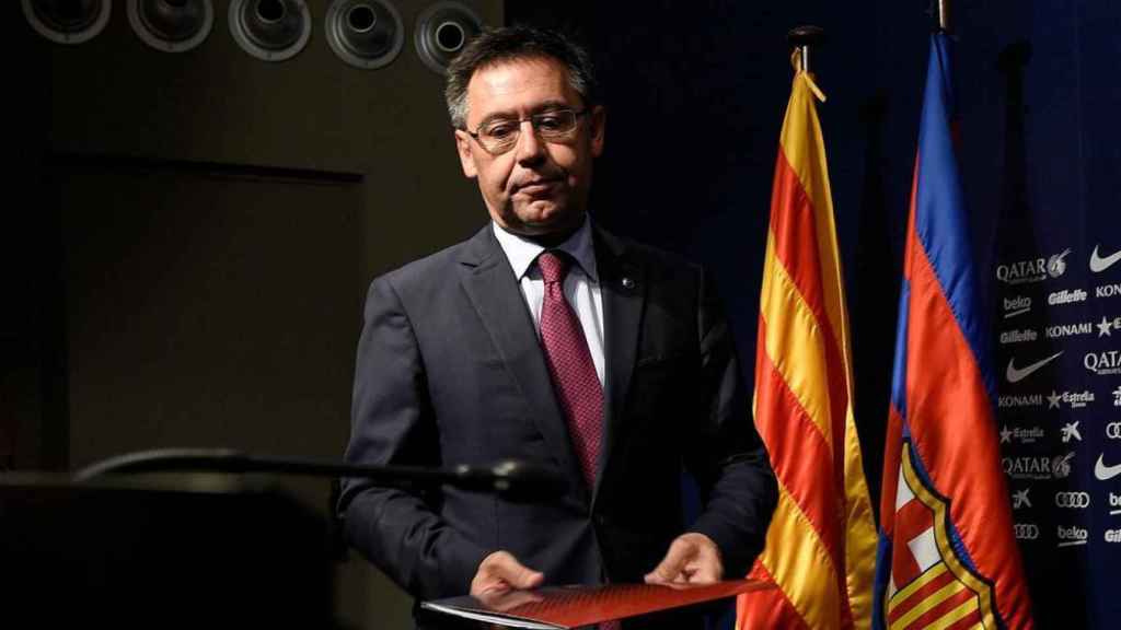 Una foto de Josep Maria Bartomeu, presidente del Barça / Twitter